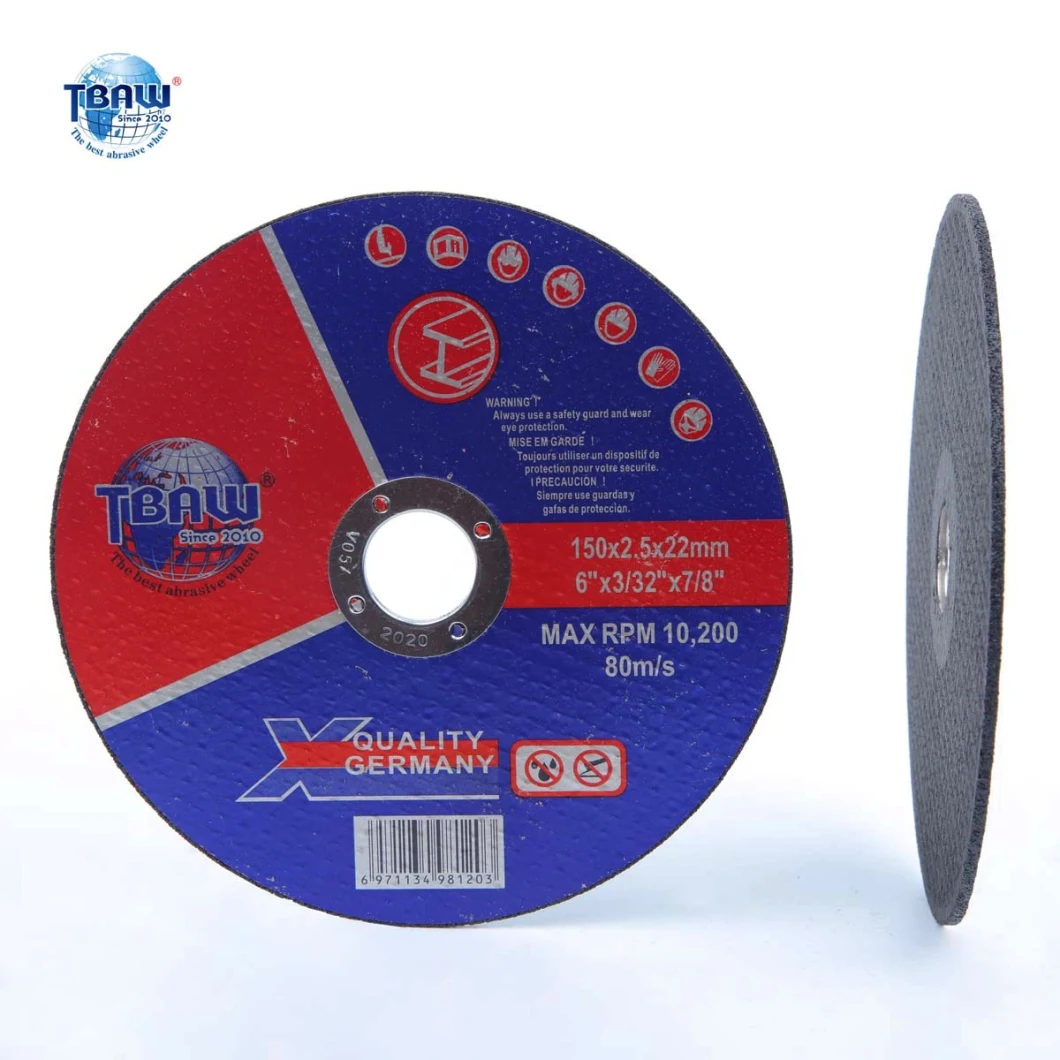 China Factory Non-Woven 150mm Cutting Disc Wheel for Angle Grinder Sanding Grinding Discs Angle Grinder Wheel