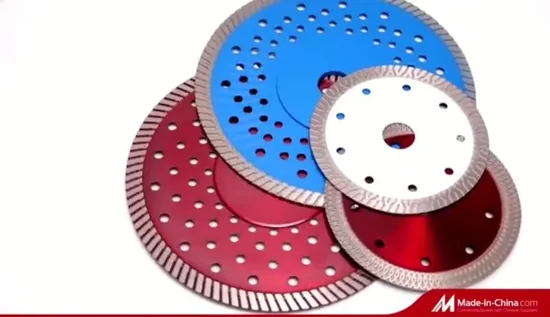 Laser Welded Diamond Wall Saw Blades for Concrete / Reinforced Concrete